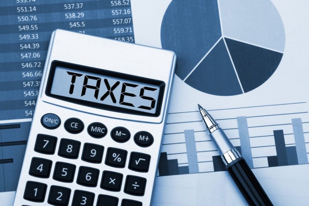 Calculator in the taxation